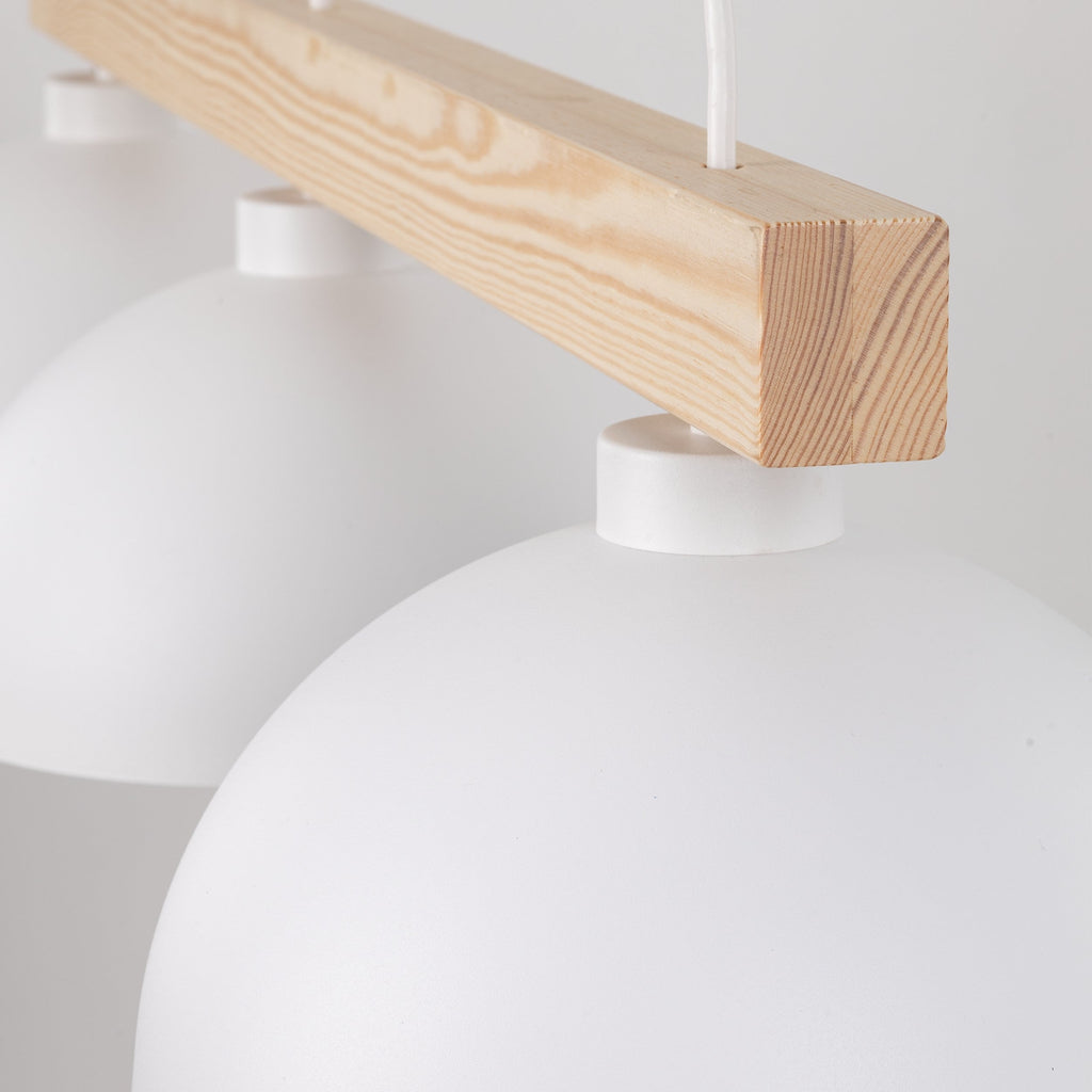 OSLO Scandinavian 3-Light Pendant Light for Dining Table & Kitchen Island