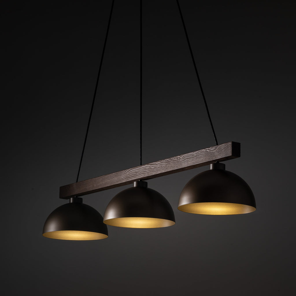 OSLO Scandinavian 3-Light Pendant Light for Dining Table & Kitchen Island