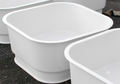 Fluid Compact Open Fiberglass Tubs