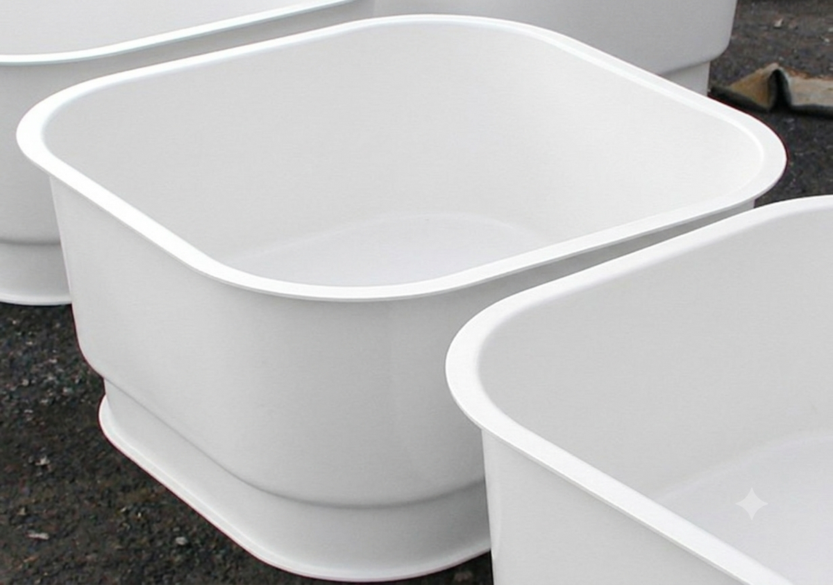 Fluid Compact Open Fiberglass Tubs
