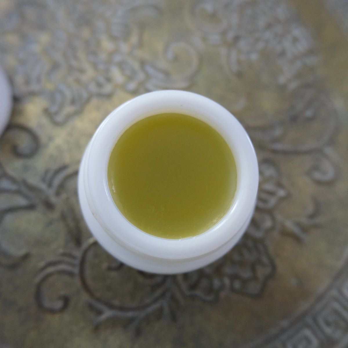 Alabaster Jar - Anointing Botanical Ointment