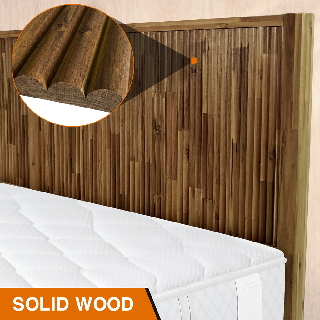 Bosk Solid Wood Bed Frame