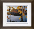 Lawren Harris Group of Seven “Northern Lake 1923” Framed Print