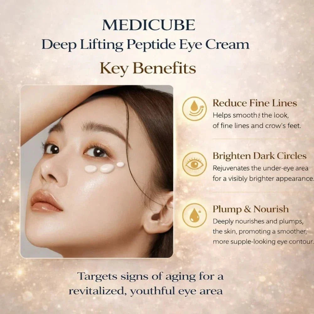 Medicube Deep Lifting Peptide Eye Cream 30ml