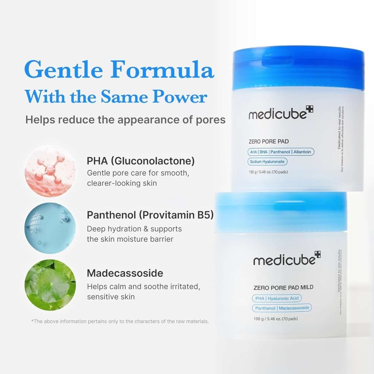 Medicube Zero Pore Pad 155g / 70 pads